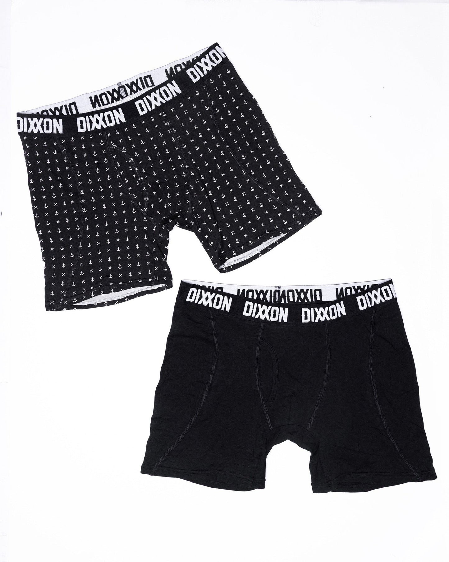 Salty Dog Cotton Stretch 2pk Boxer Briefs - Black