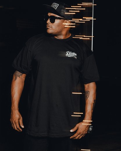 Script T-Shirt - Black