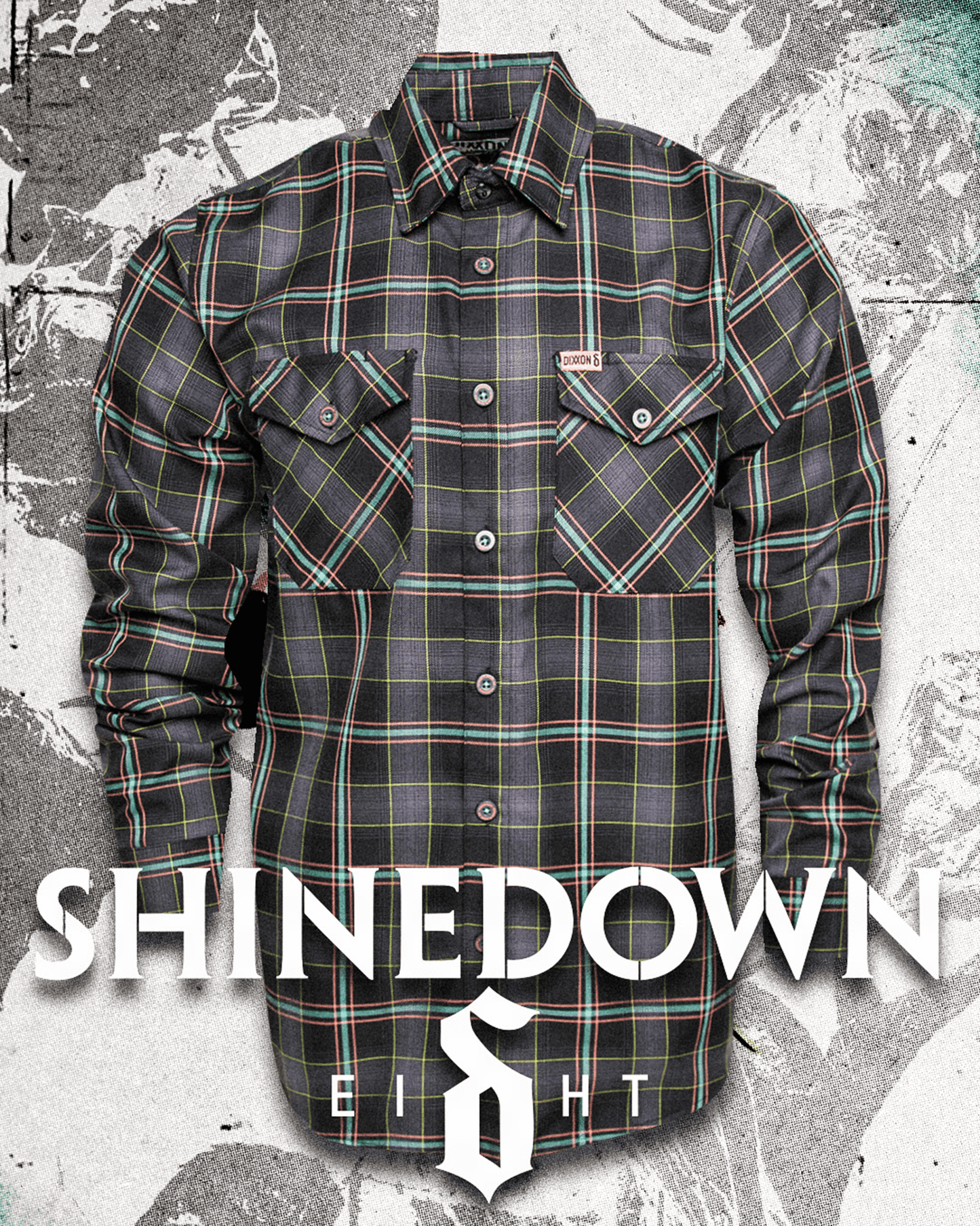 Shinedown EI8HT Flannel