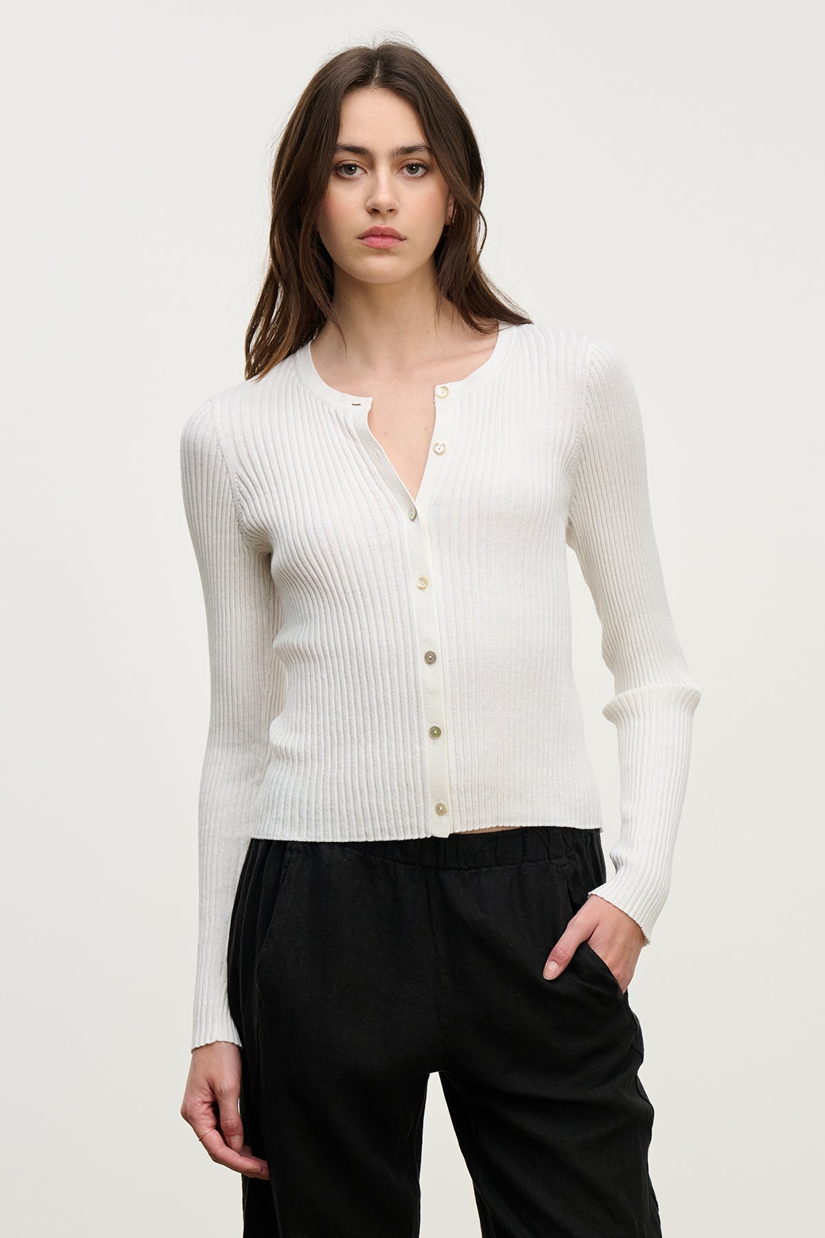 SUKI SILK COTTON CARDIGAN