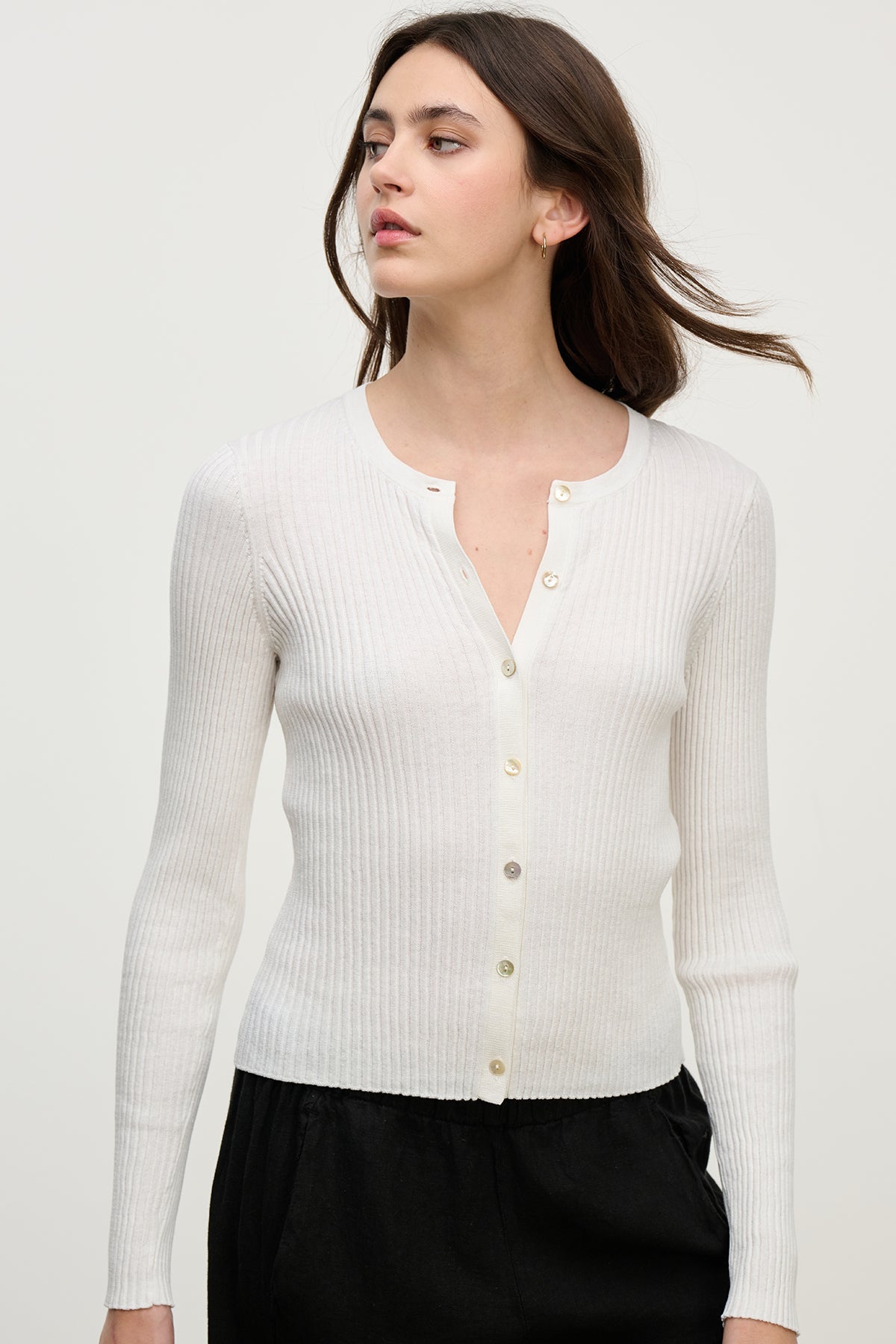 SUKI SILK COTTON CARDIGAN