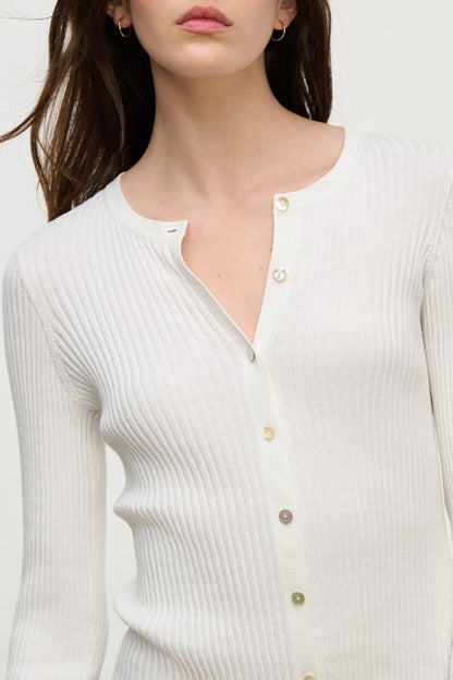 SUKI SILK COTTON CARDIGAN