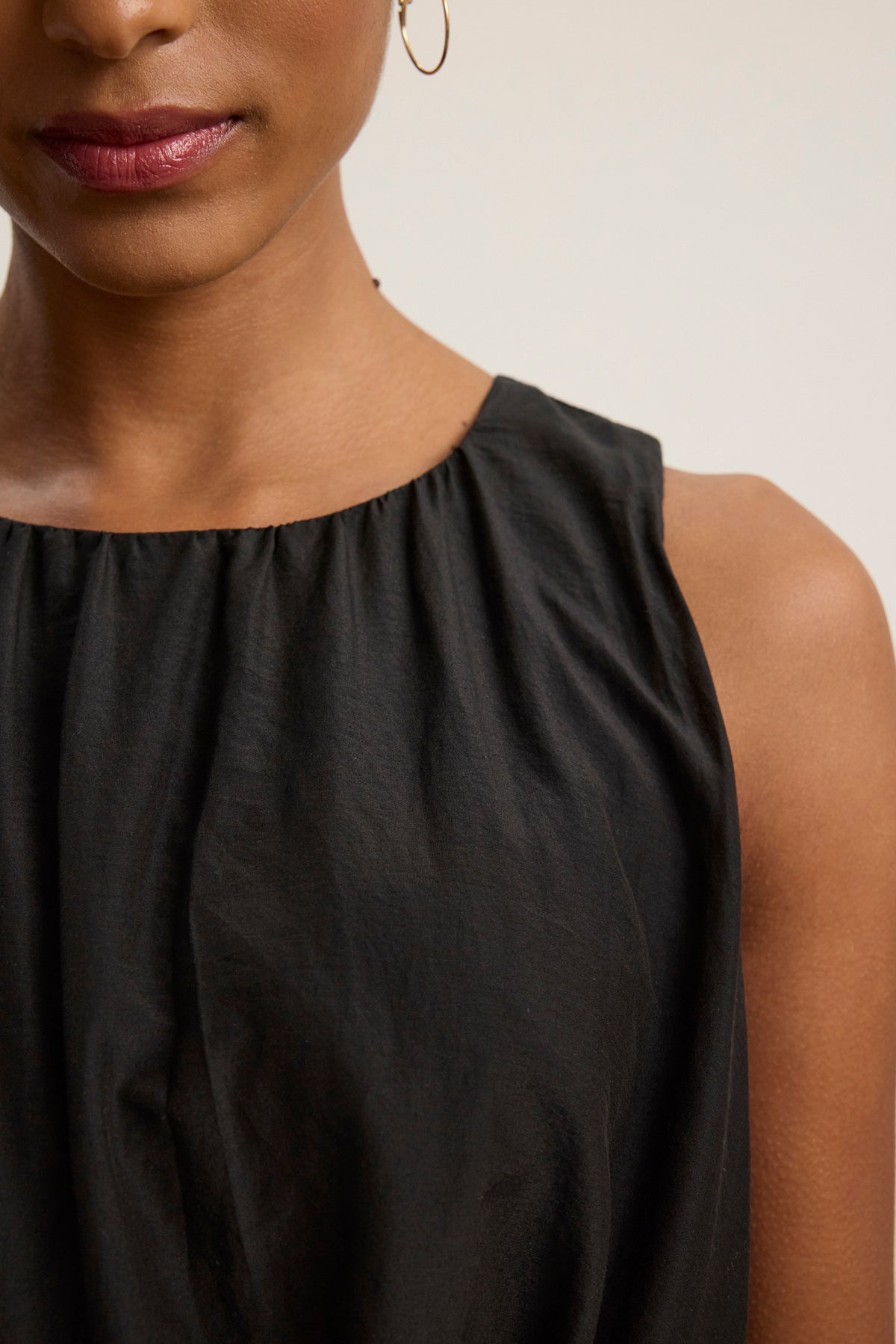 MARGOT SILK COTTON VOILE DRESS