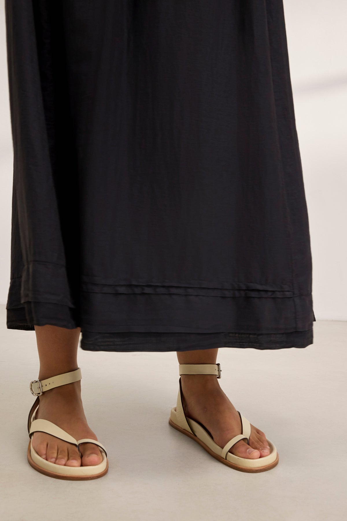 BAYOU SILK COTTON VOILE DRESS
