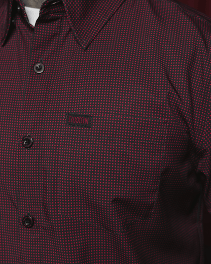 Simple Mind Party Shirt - Black & Red