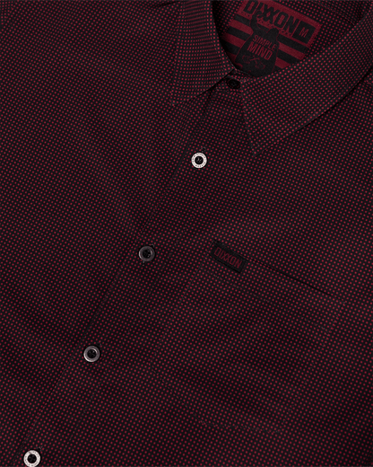 Simple Mind Party Shirt - Black & Red