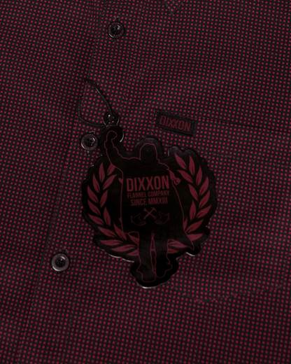 Simple Mind Party Shirt - Black & Red