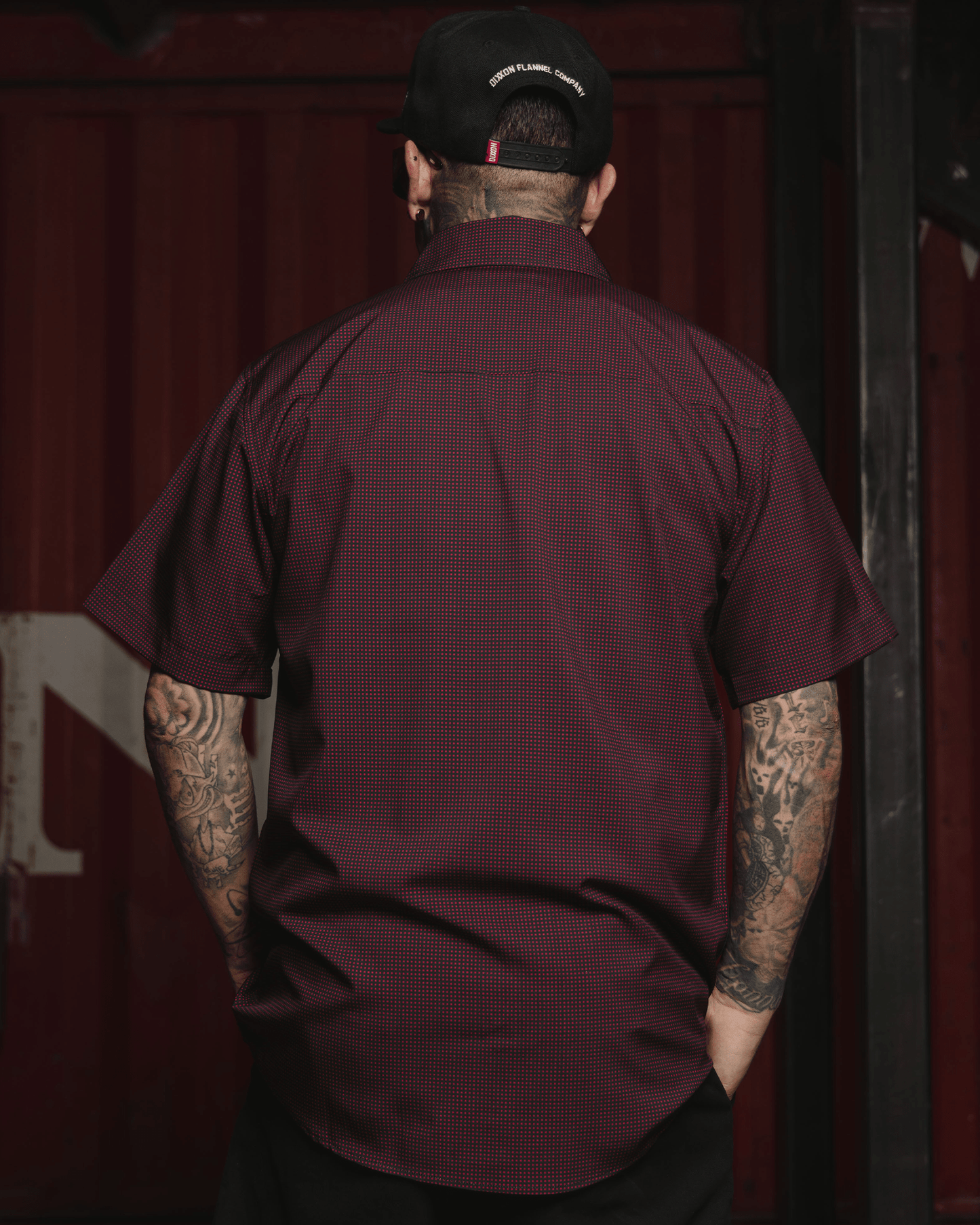 Simple Mind Party Shirt - Black & Red