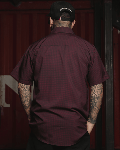 Simple Mind Party Shirt - Black & Red