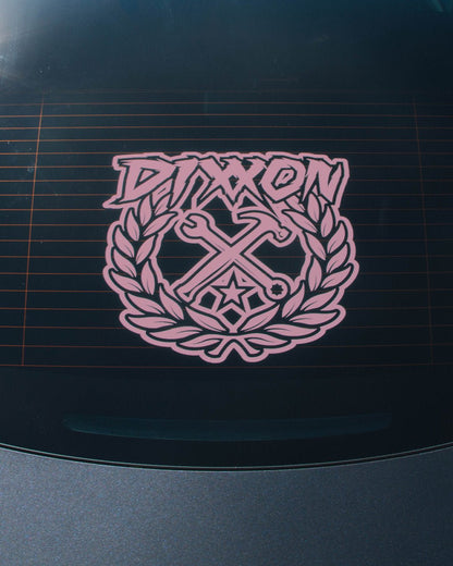 Party Crest Die Cut Sticker - 14"