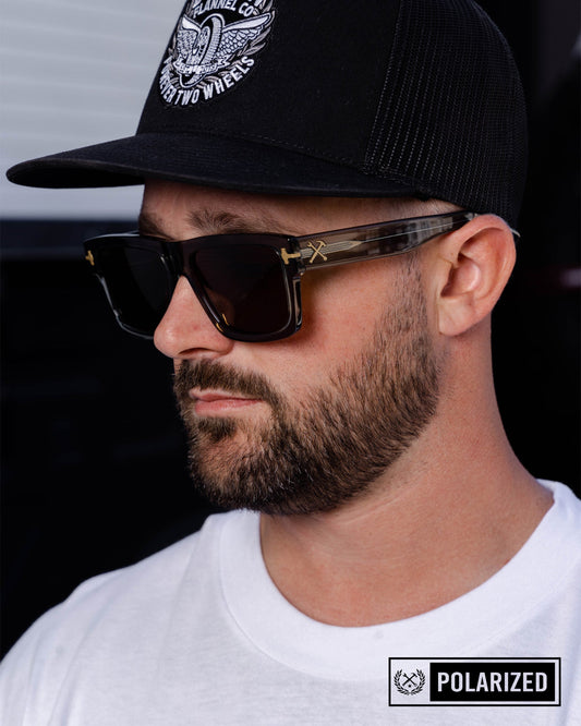 Sledge Sunglasses - Grey Smoke & Bronze Polarized