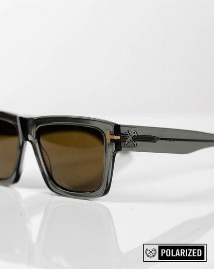 Sledge Sunglasses - Grey Smoke & Bronze Polarized
