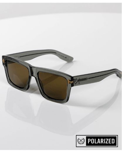 Sledge Sunglasses - Grey Smoke & Bronze Polarized
