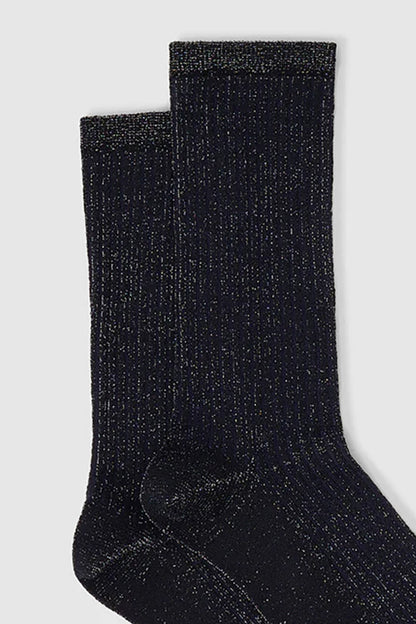 ROCK METALLIC SOCKS BY SOEUR