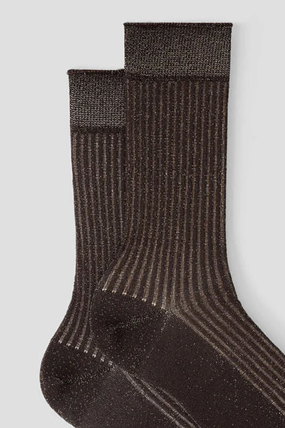 ROCK METALLIC SOCKS BY SOEUR