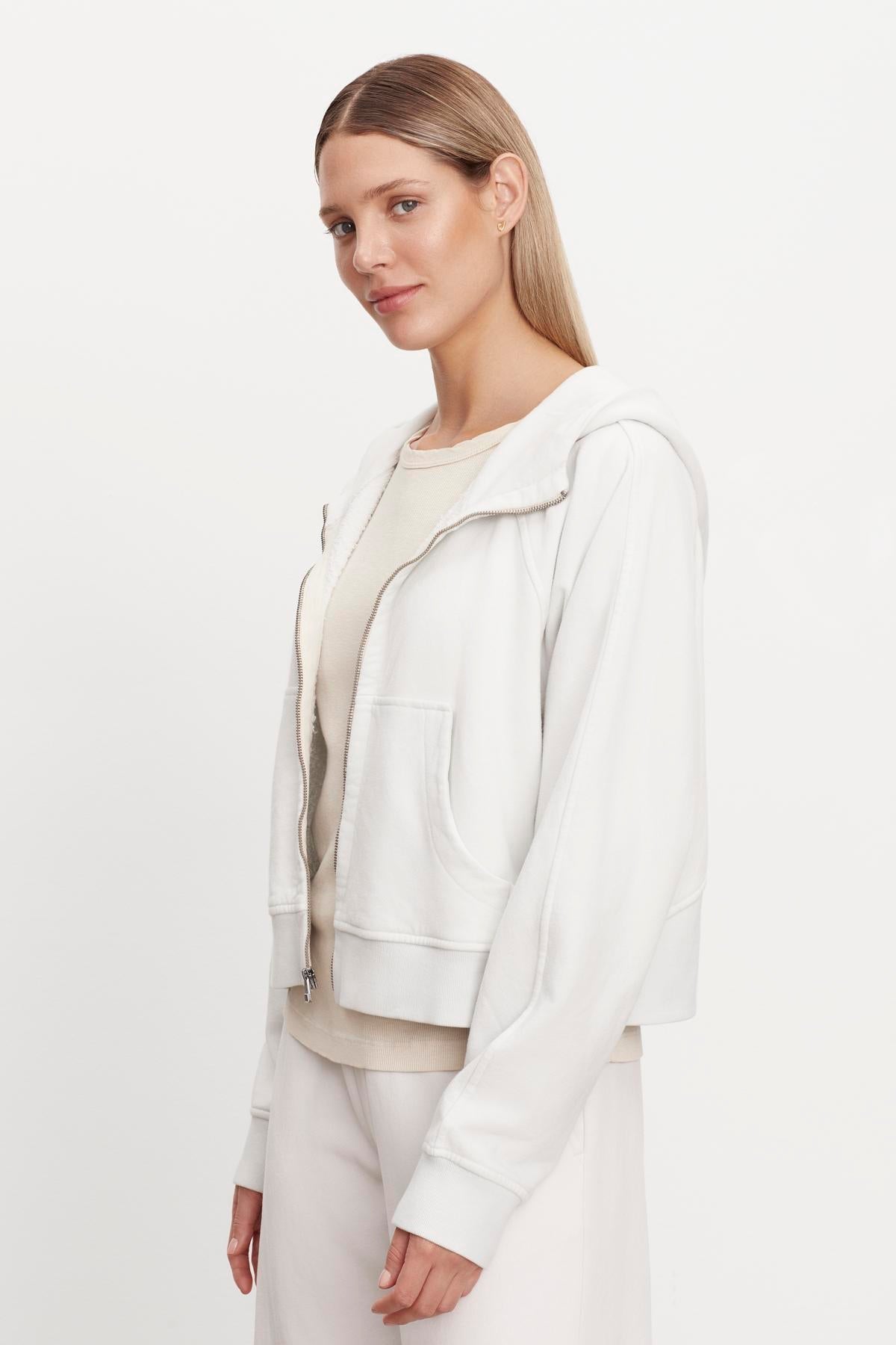 TORY SOFT FLEECE HOODIE