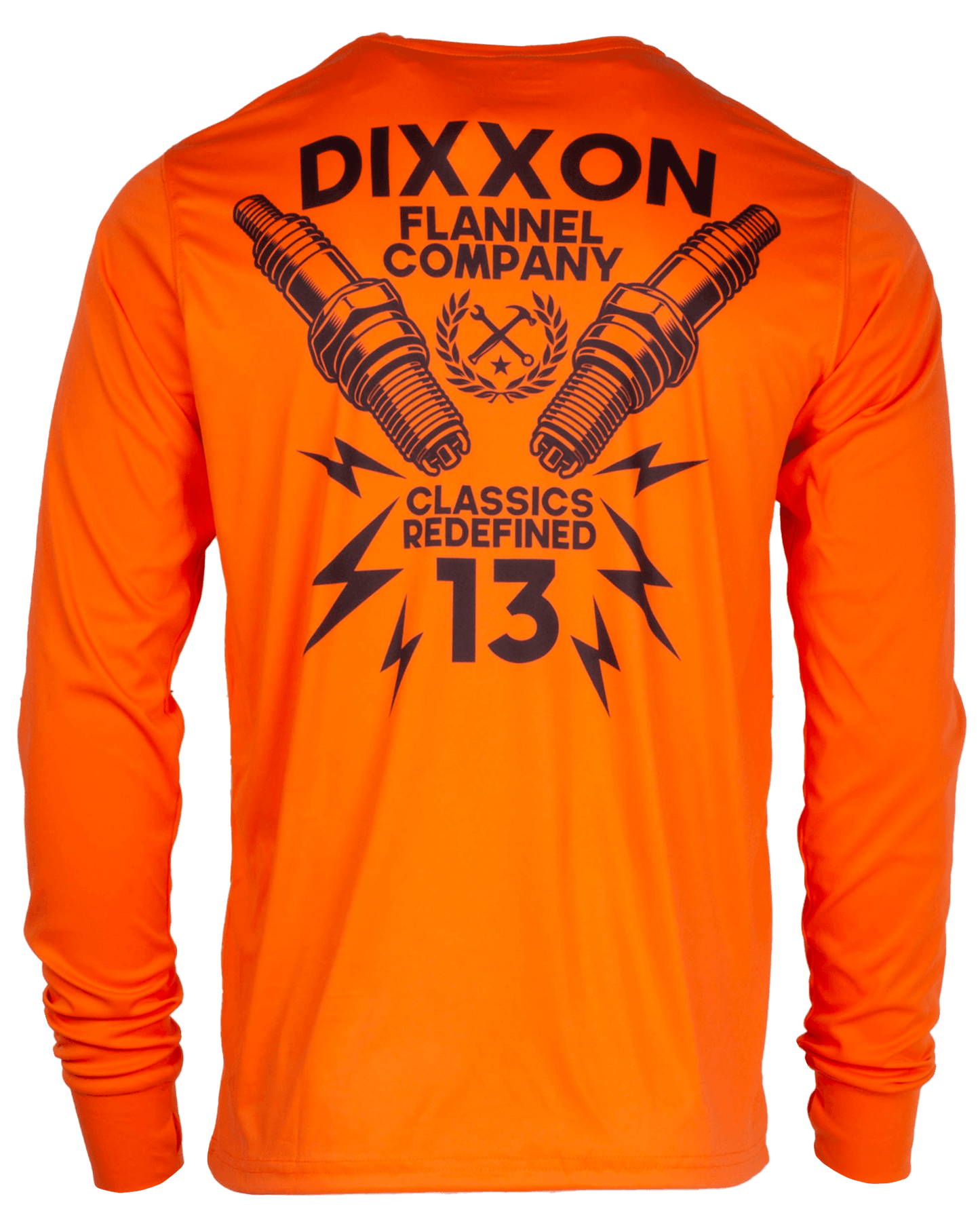 Sparky UV Long Sleeve T-Shirt - Orange
