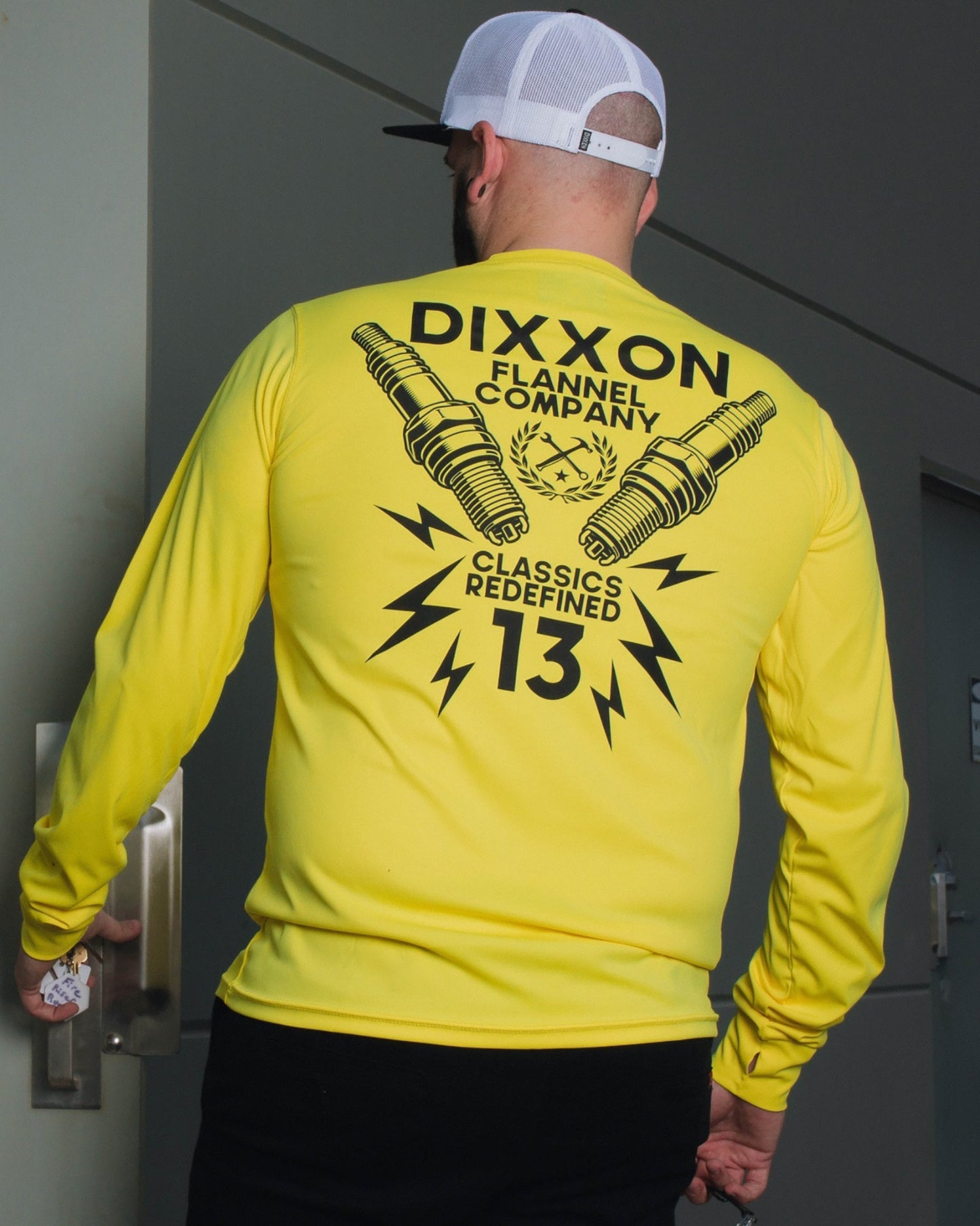 Sparky UV Long Sleeve T-Shirt - Yellow