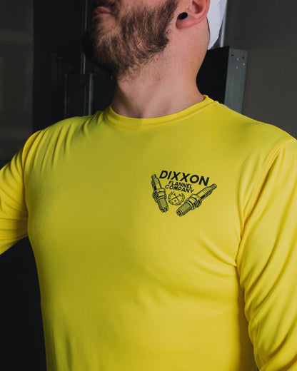 Sparky UV Long Sleeve T-Shirt - Yellow