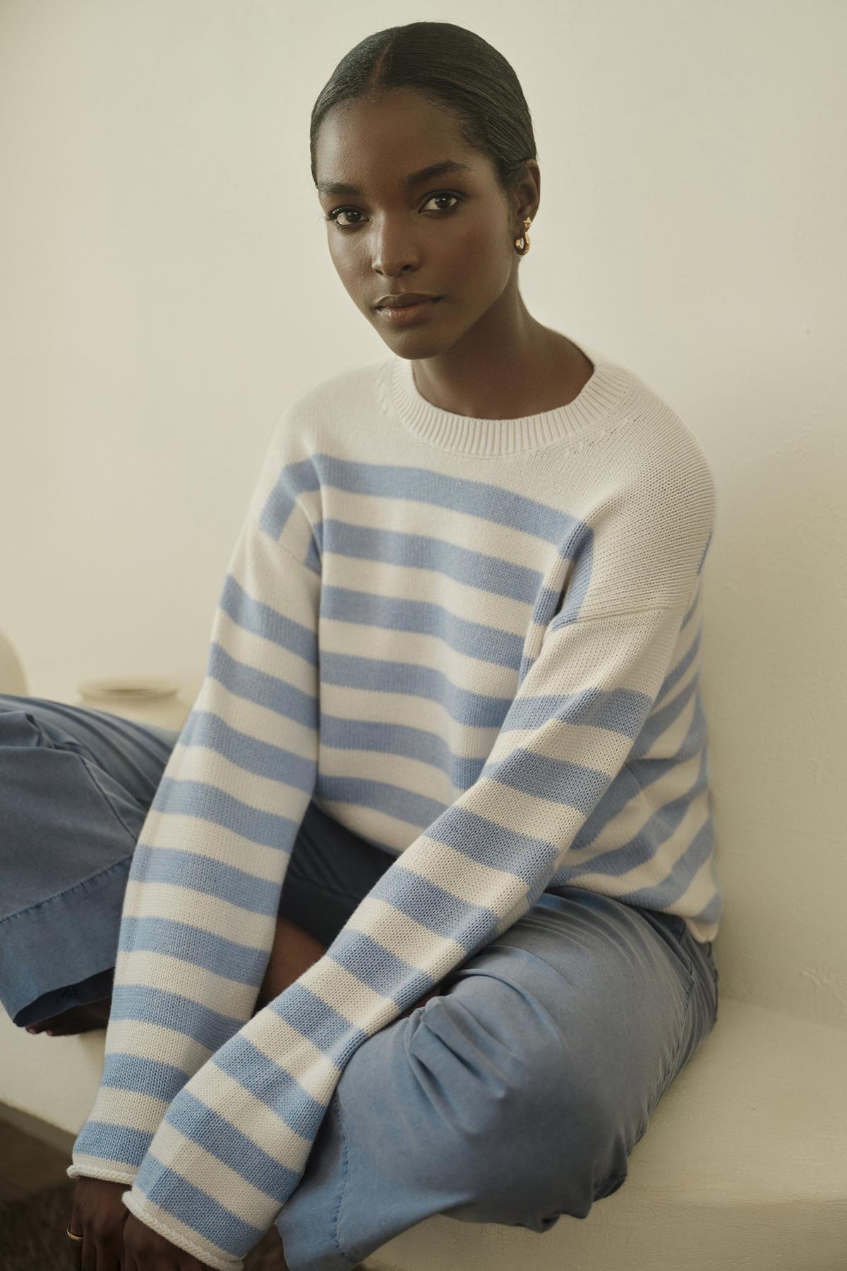 LEX COTTON CASHMERE SWEATER