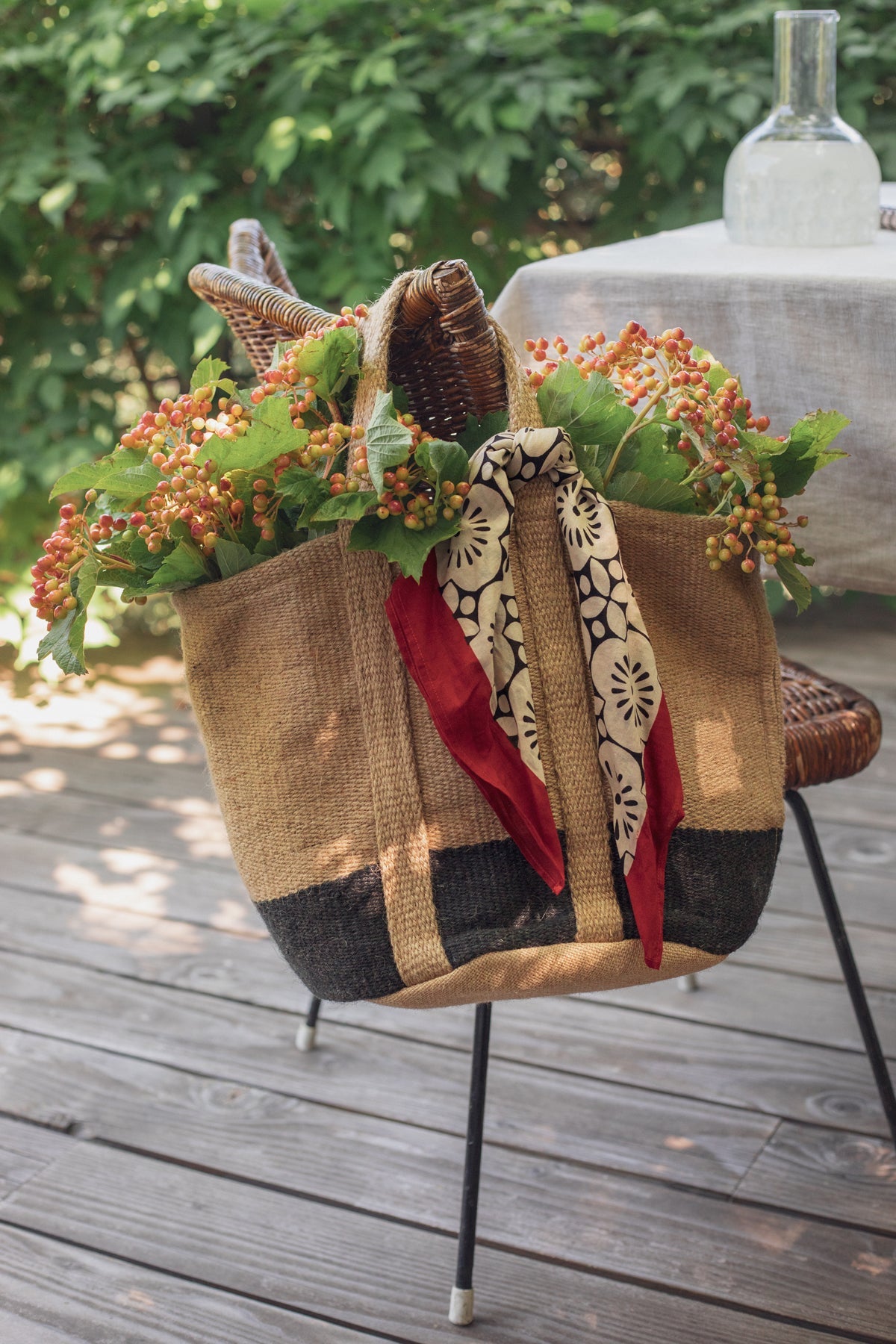 DALLAS BASKET BAG