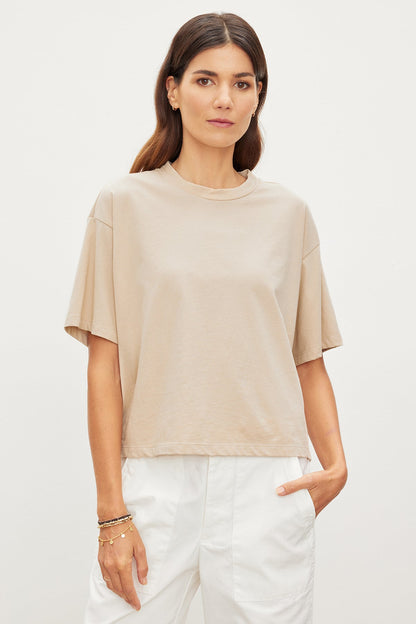 CLARAH CREW NECK TEE