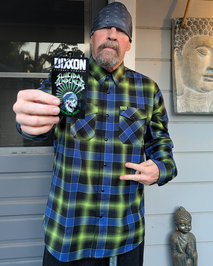 Suicidal Tendencies Adrenaline Addict Flannel
