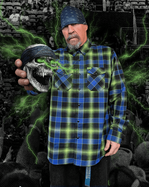 Suicidal Tendencies Adrenaline Addict Flannel