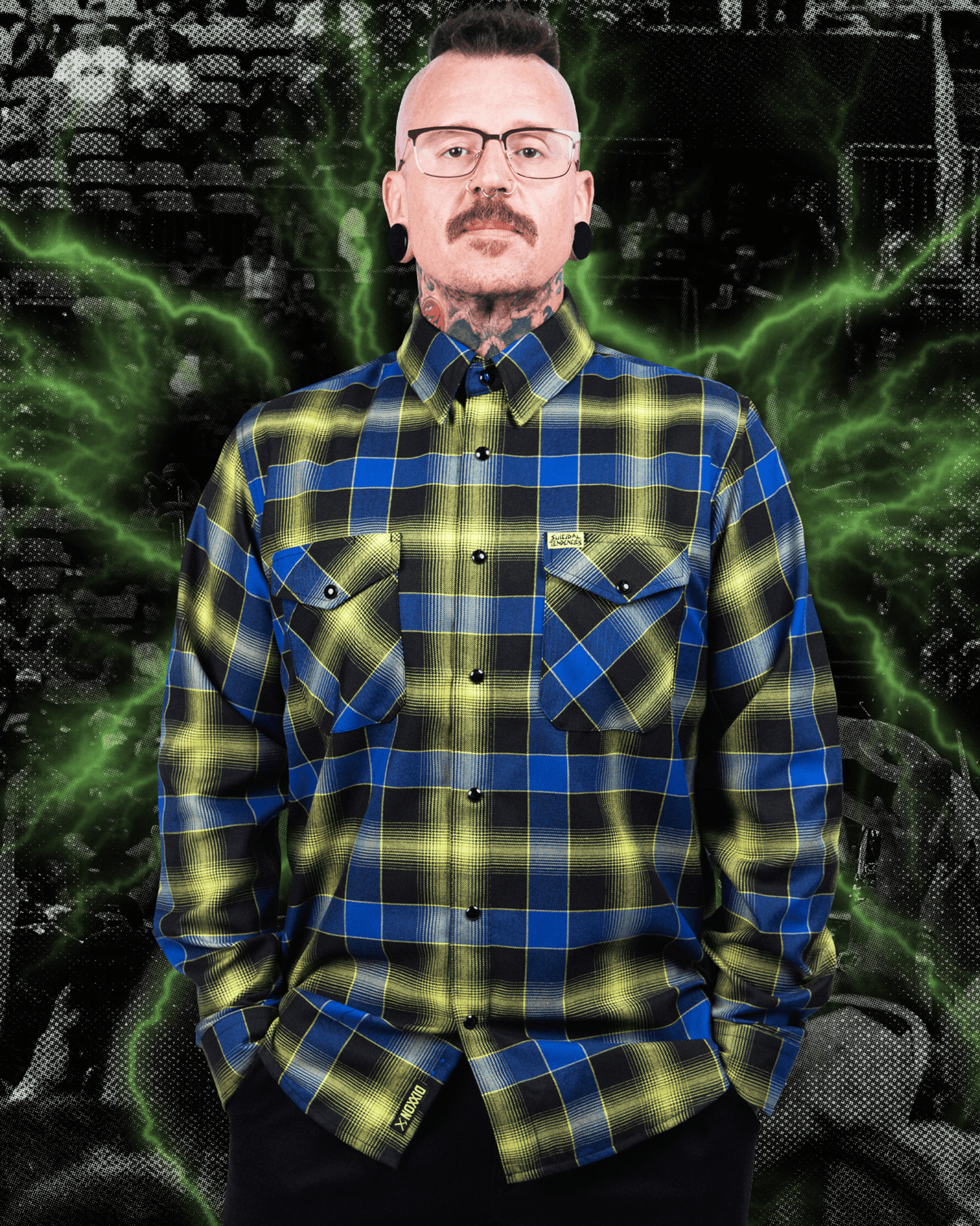 Suicidal Tendencies Adrenaline Addict Flannel