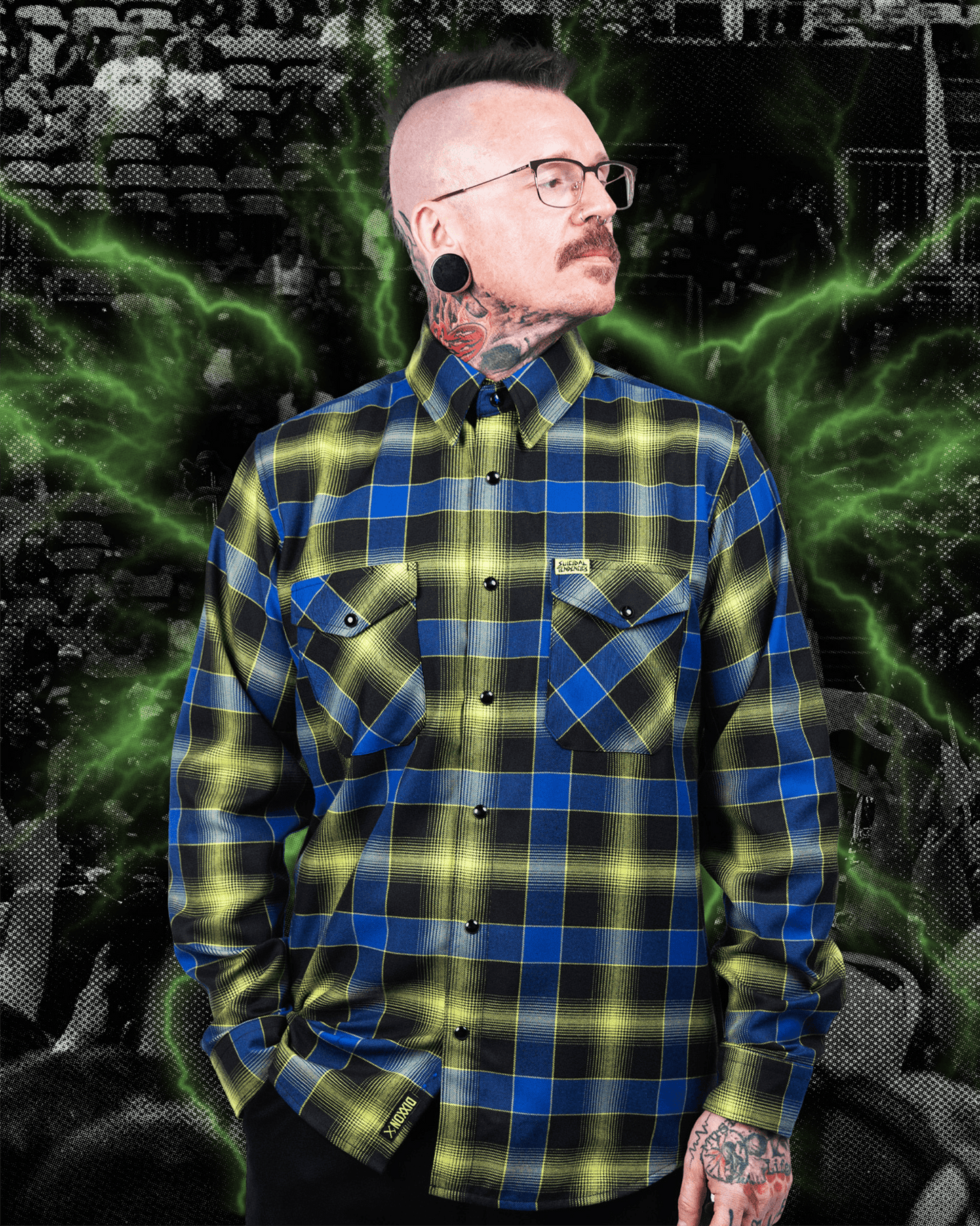 Suicidal Tendencies Adrenaline Addict Flannel