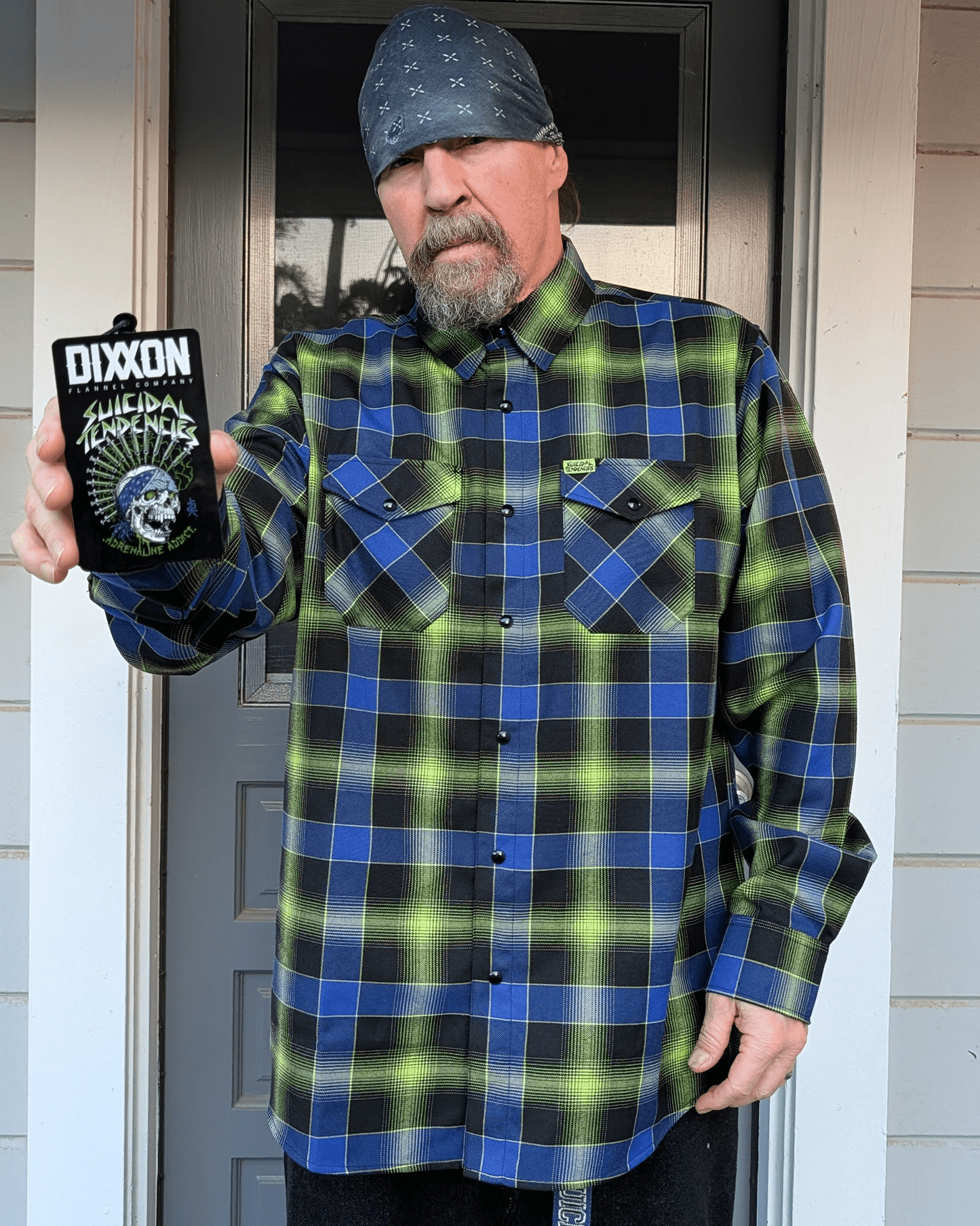 Suicidal Tendencies Adrenaline Addict Flannel