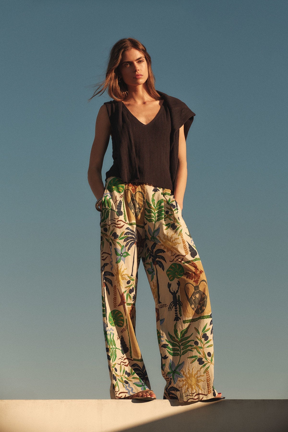 LORENA POINTELLE TANK TOP