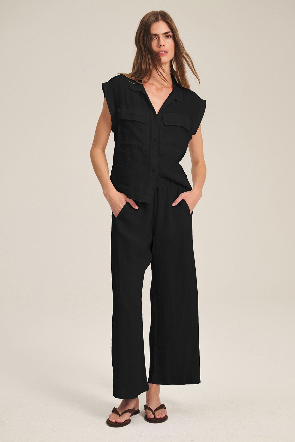 TASHA LINEN TOP