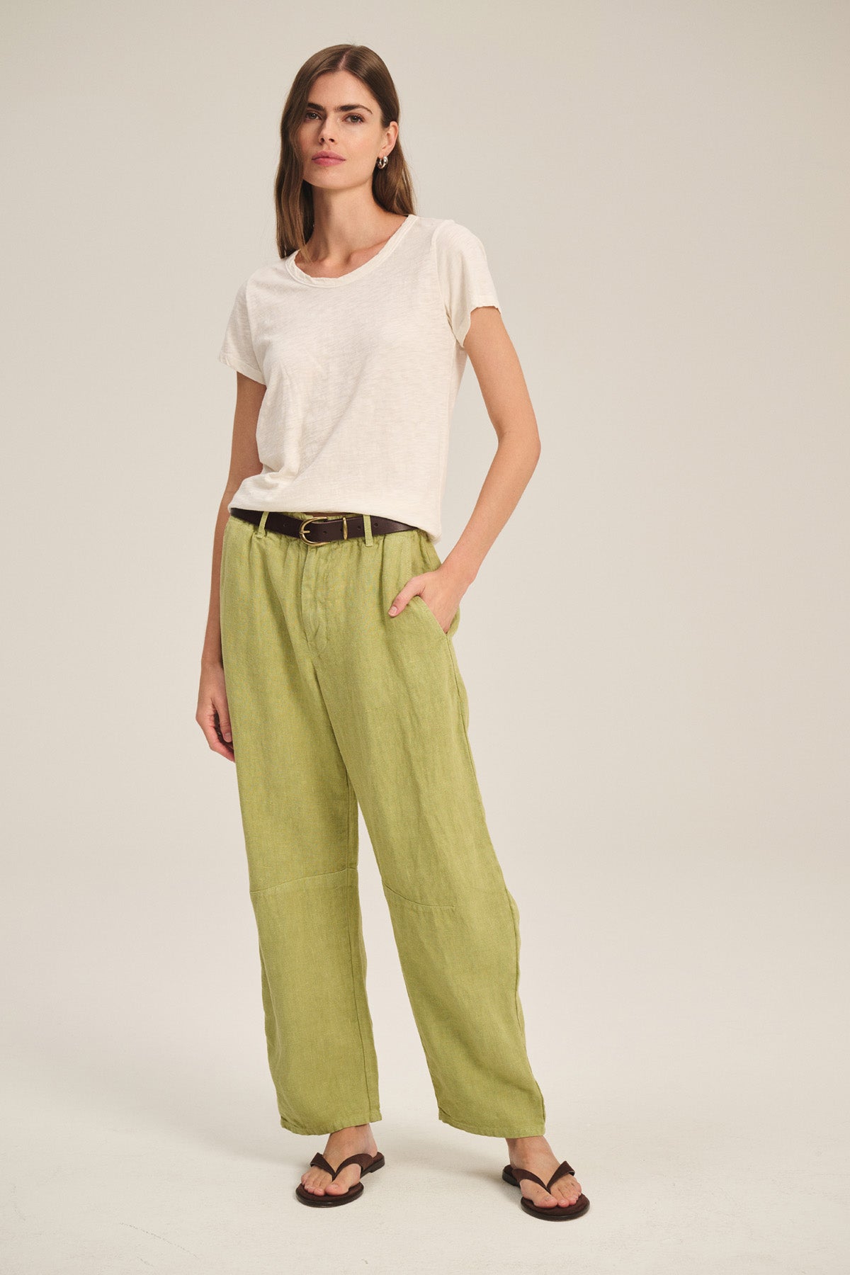 TAYLOR HEAVY LINEN PANT