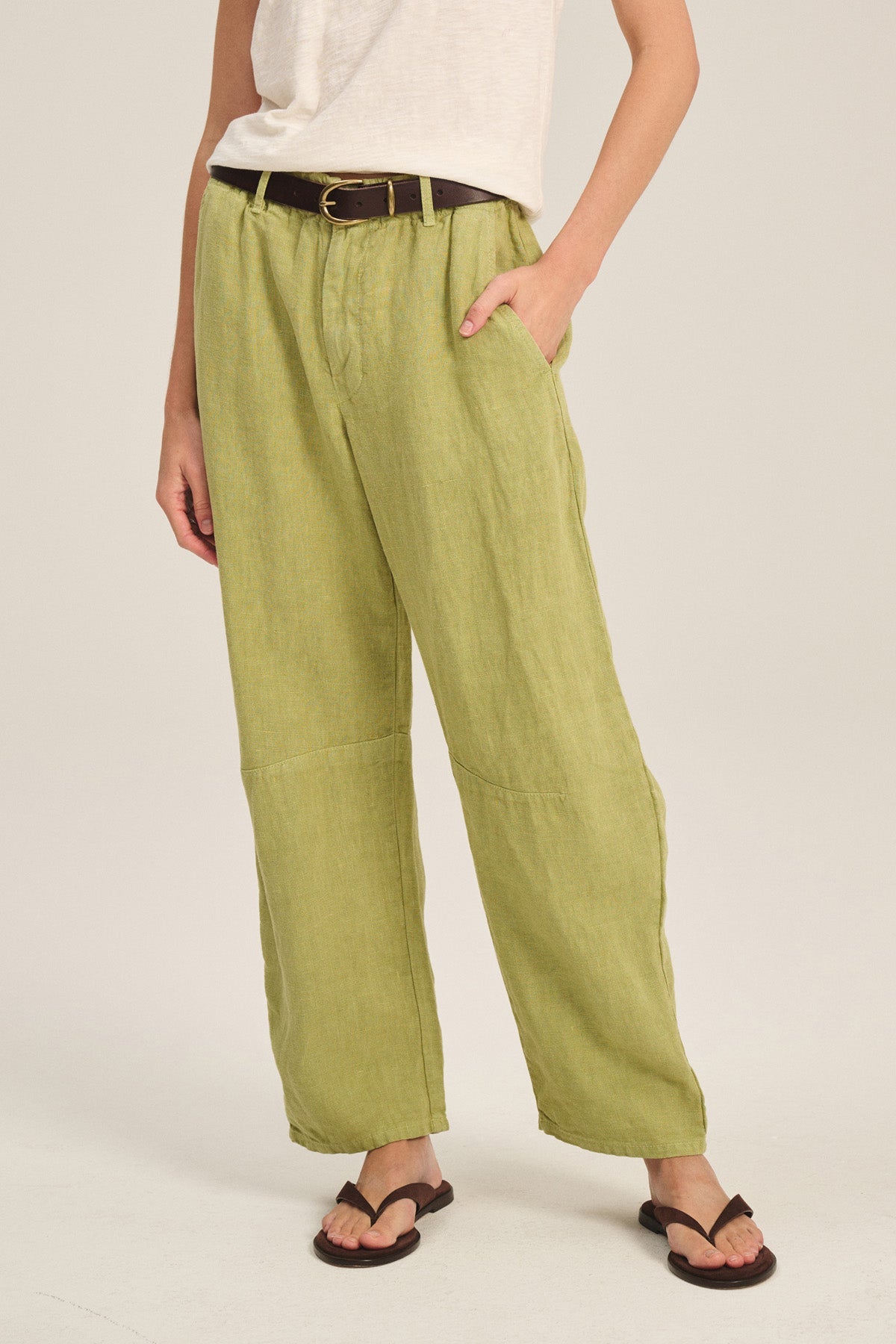 TAYLOR HEAVY LINEN PANT
