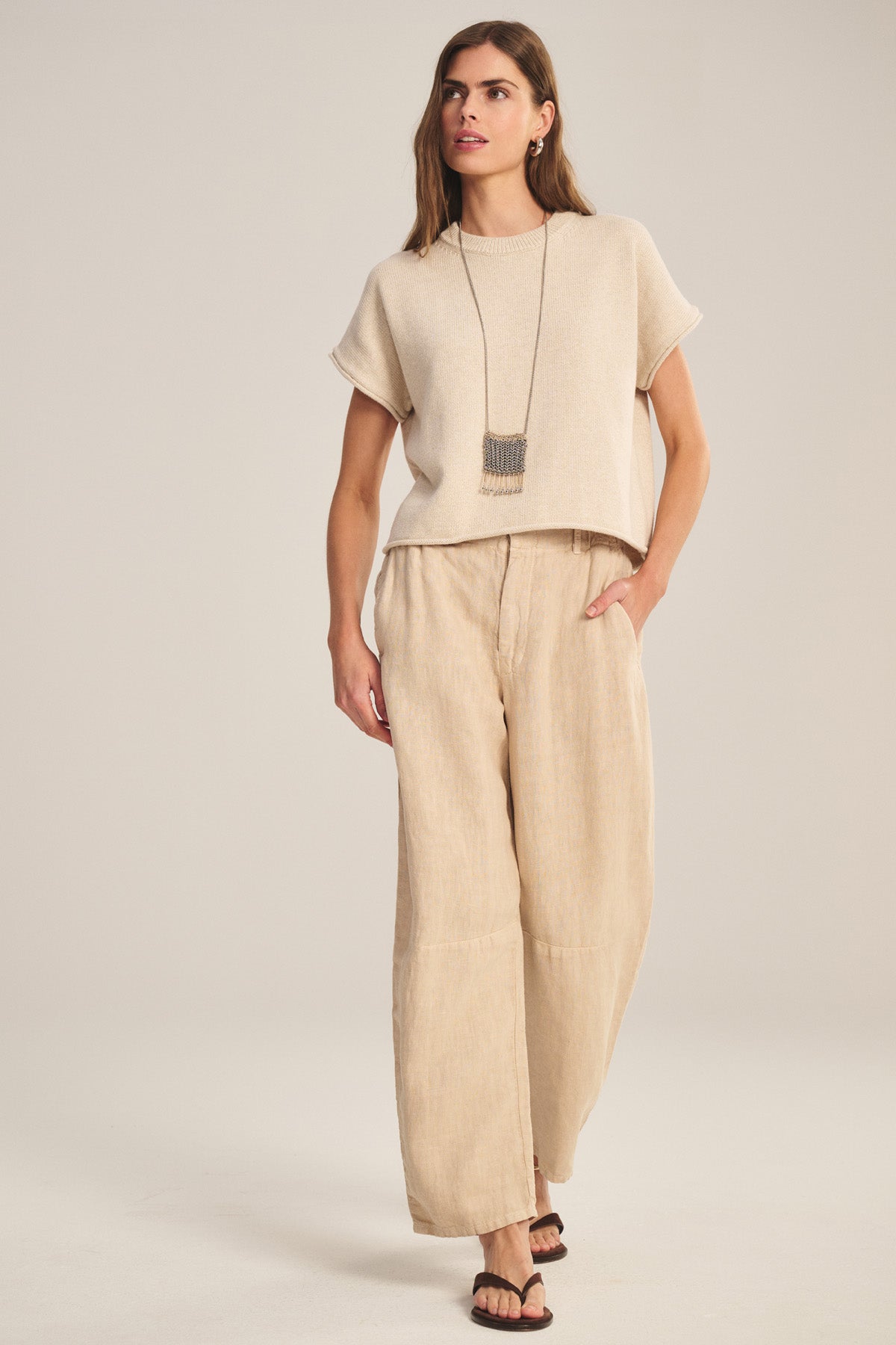 TAYLOR HEAVY LINEN PANT