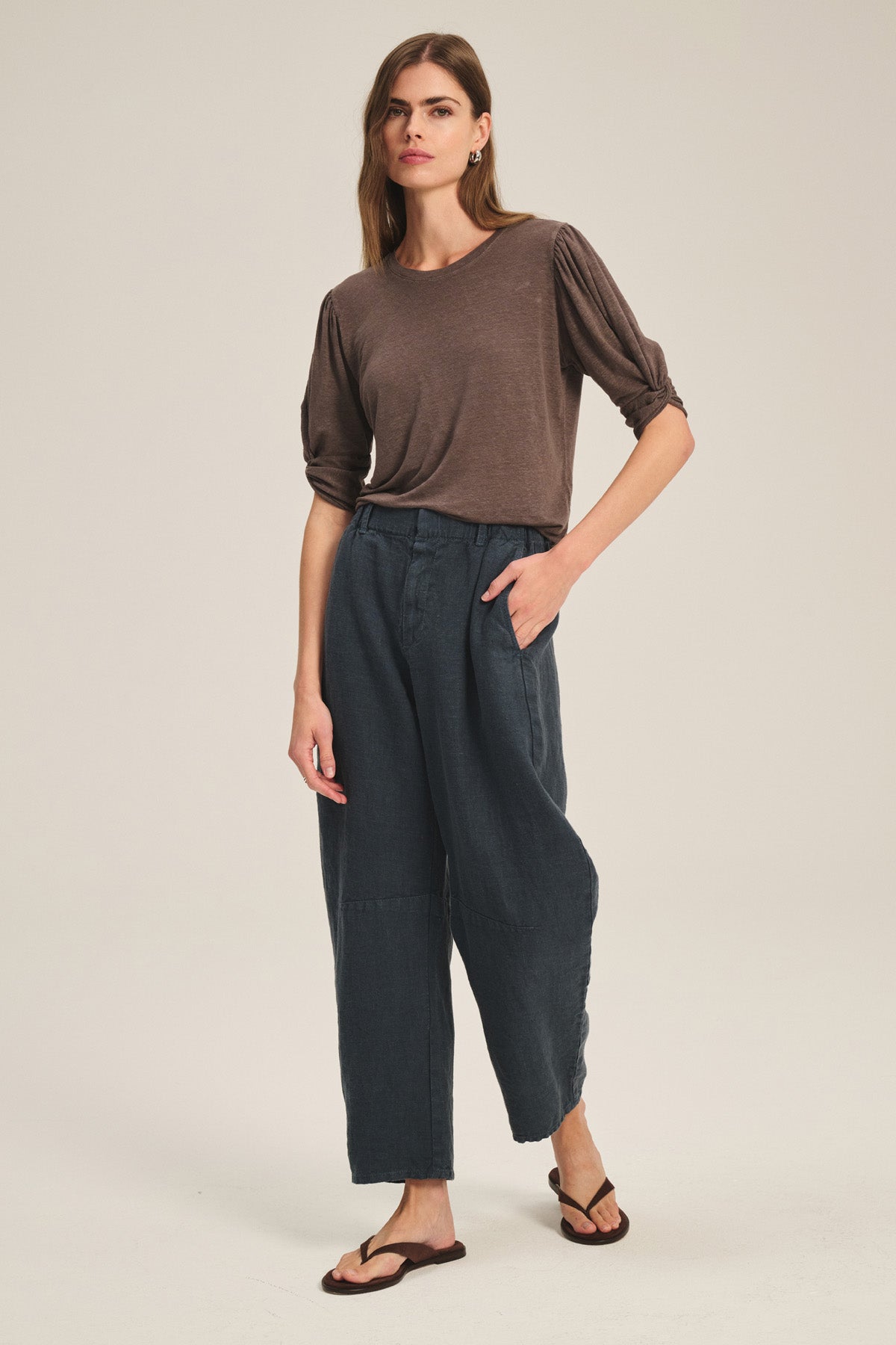 TAYLOR HEAVY LINEN PANT