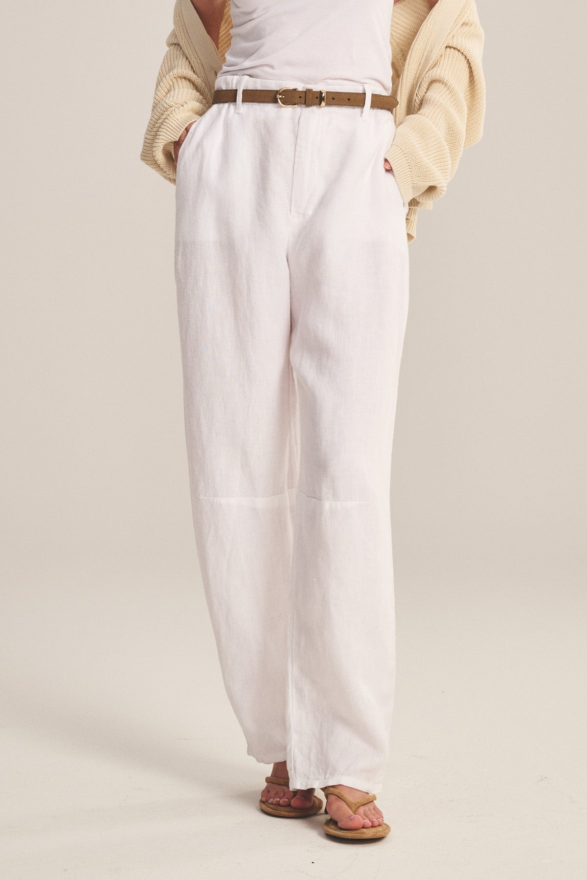 TAYLOR HEAVY LINEN PANT