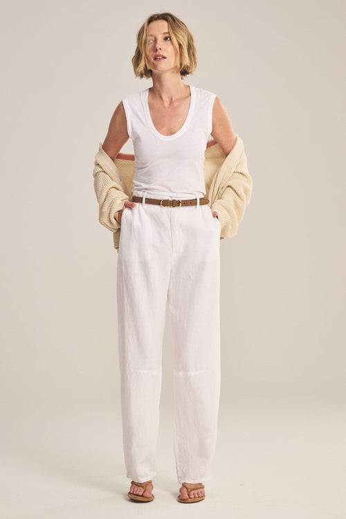 TAYLOR HEAVY LINEN PANT