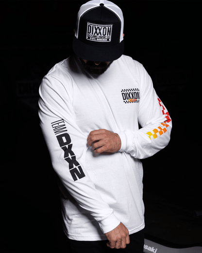 Team Racing Long Sleeve T-Shirt - White