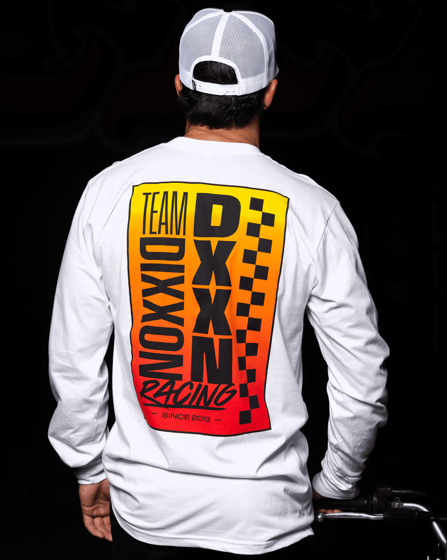Team Racing Long Sleeve T-Shirt - White
