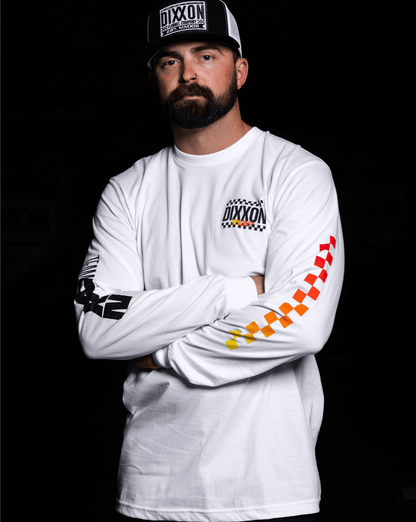 Team Racing Long Sleeve T-Shirt - White