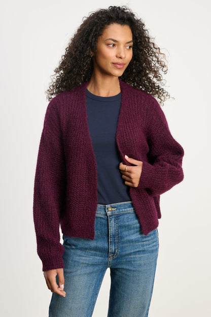 RANYA ALPACA CARDIGAN