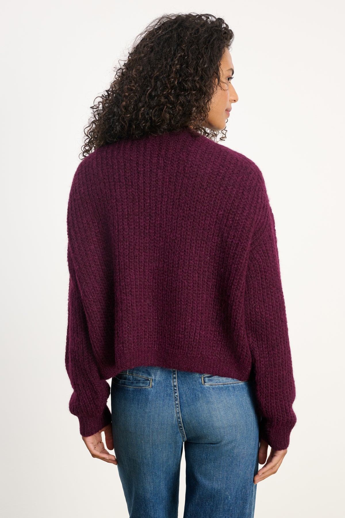 RANYA ALPACA CARDIGAN