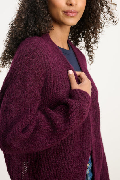 RANYA ALPACA CARDIGAN