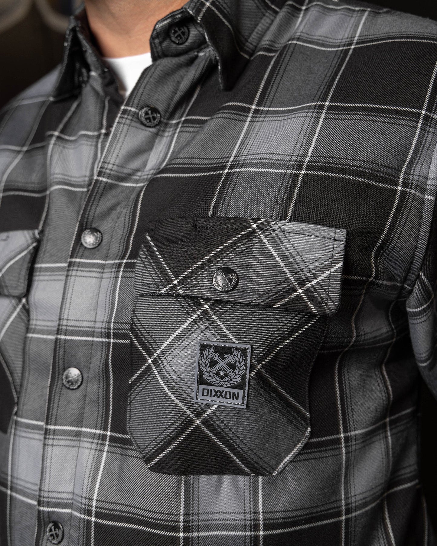 The Graveyard Sherpa Lined Flannel Jacket