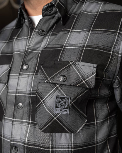 The Graveyard Sherpa Lined Flannel Jacket