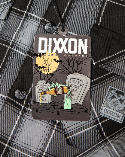 The Graveyard Sherpa Lined Flannel Jacket