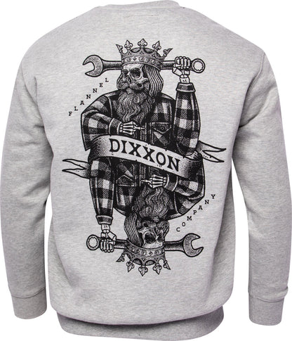 The King Crewneck Sweatshirt - Heather Gray