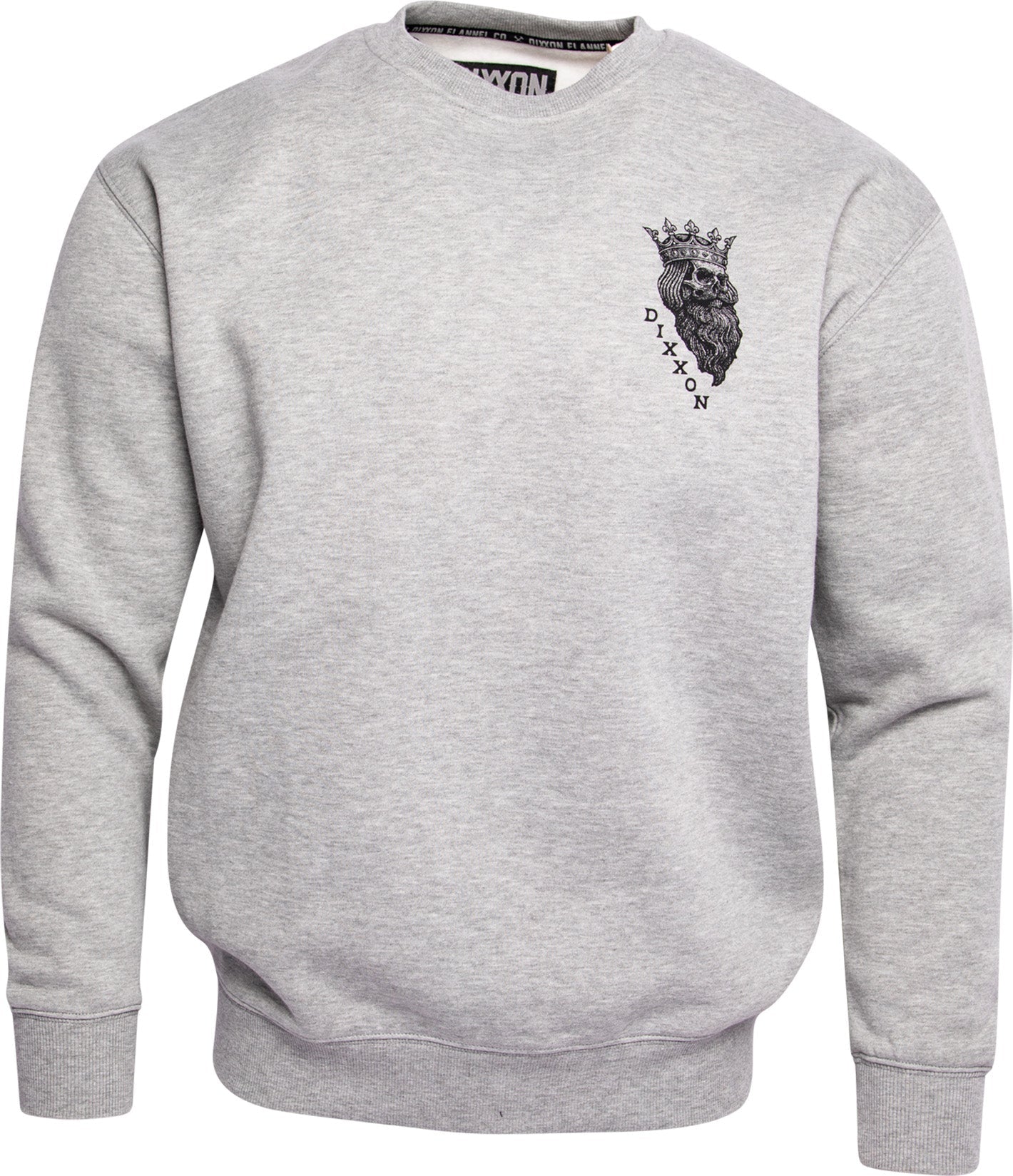 The King Crewneck Sweatshirt - Heather Gray